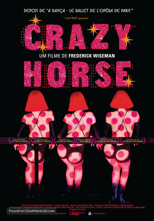 Crazy Horse - Portuguese Movie Poster