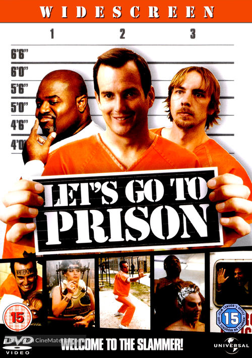 Let&#039;s Go to Prison - British DVD movie cover