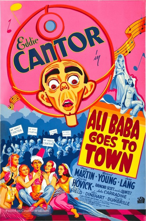 Ali Baba Goes to Town - Movie Poster