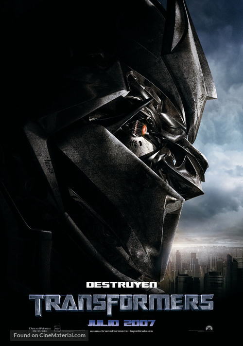 Transformers - Spanish Movie Poster