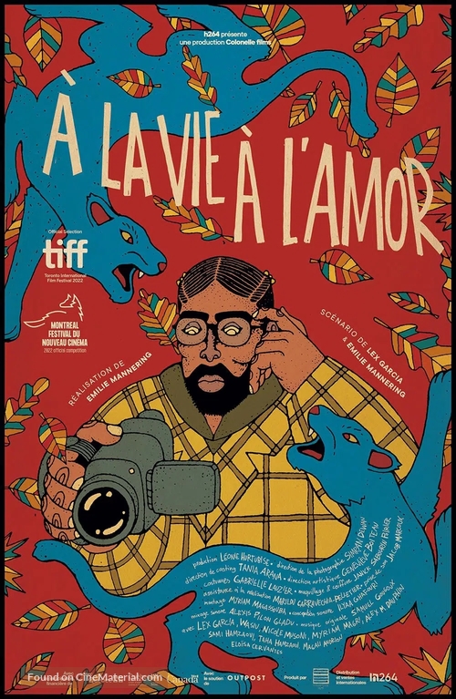 &Agrave; la vie &agrave; l&#039;amor - Canadian Movie Poster