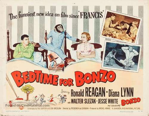 Bedtime for Bonzo - Movie Poster