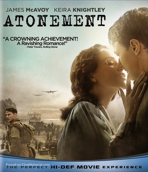 Atonement - Blu-Ray movie cover