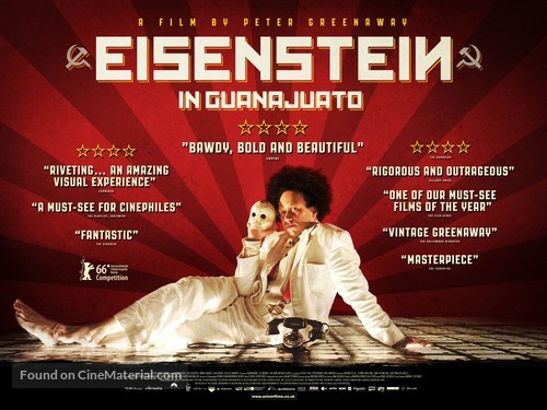 Eisenstein in Guanajuato - British Movie Poster