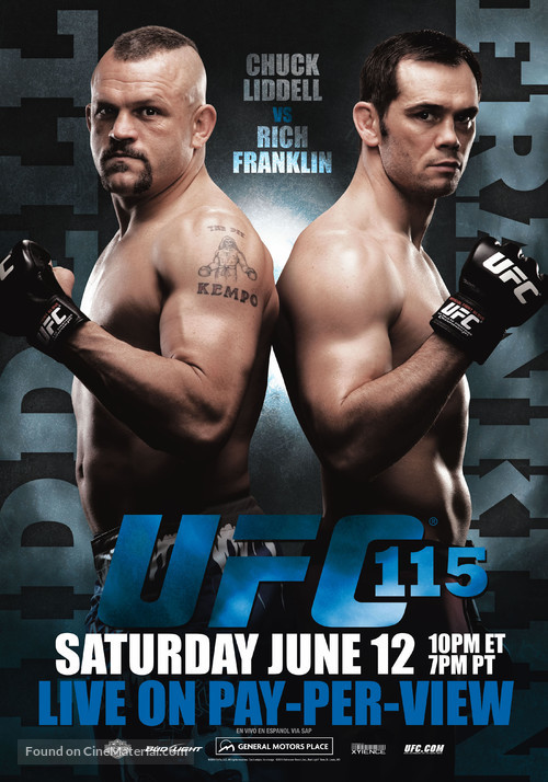 UFC 115: Liddell vs. Franklin - Movie Poster