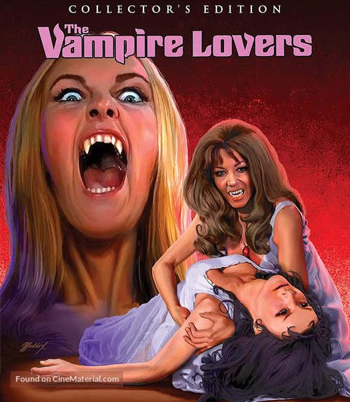 The Vampire Lovers - Blu-Ray movie cover