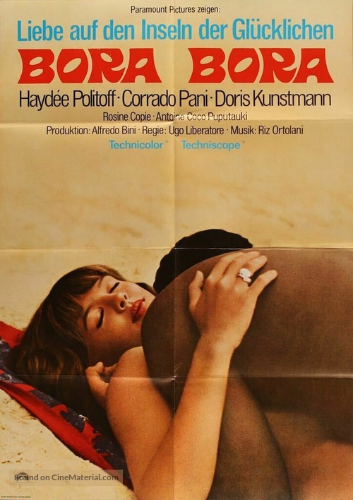 Bora Bora - German Movie Poster