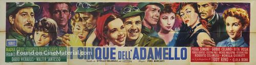 I cinque dell&#039;adamello - Italian Movie Poster