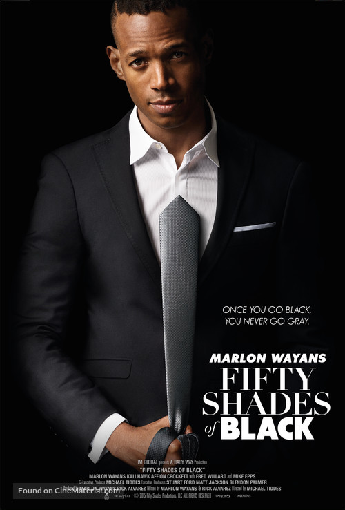 Fifty Shades of Black - Danish Movie Poster