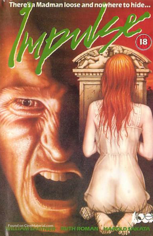 Impulse - British VHS movie cover