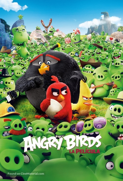 The Angry Birds Movie - Spanish Movie Cover