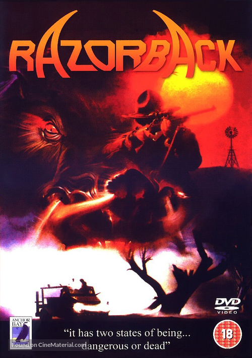 Razorback - British Movie Cover