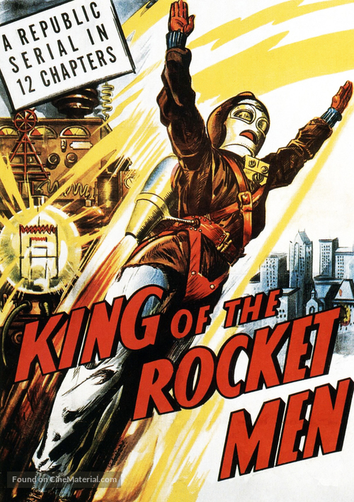 King of the Rocket Men - DVD movie cover