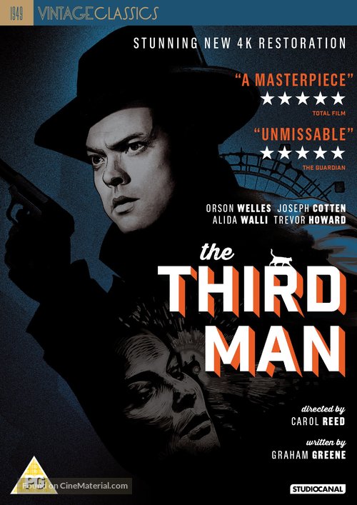The Third Man - British DVD movie cover