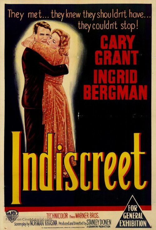 Indiscreet - Australian Movie Poster