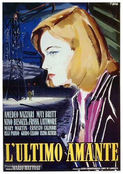 L&#039;ultimo amante - Italian Movie Poster