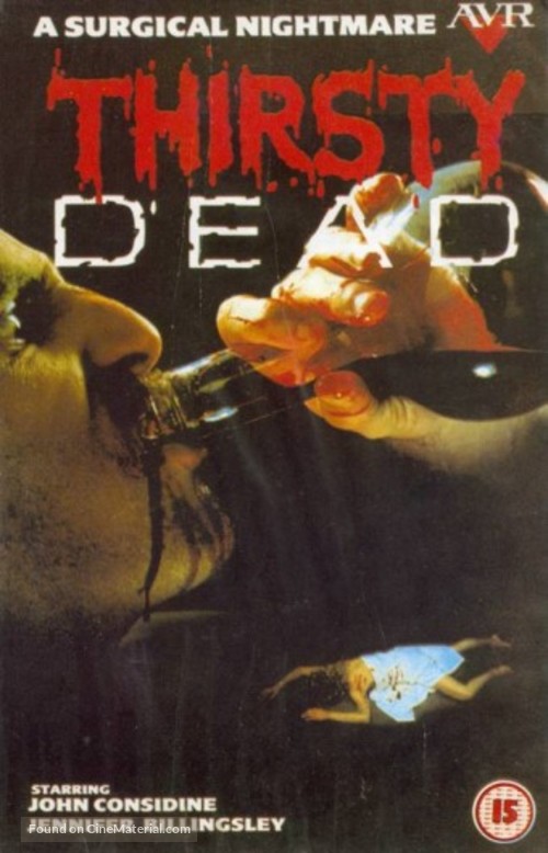The Thirsty Dead - British VHS movie cover