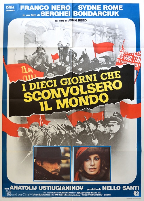 Krasnye kolokola, film vtoroy - Ya videl rozhdenie novogo mira - Italian Movie Poster