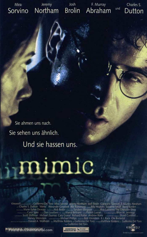 Mimic - German VHS movie cover