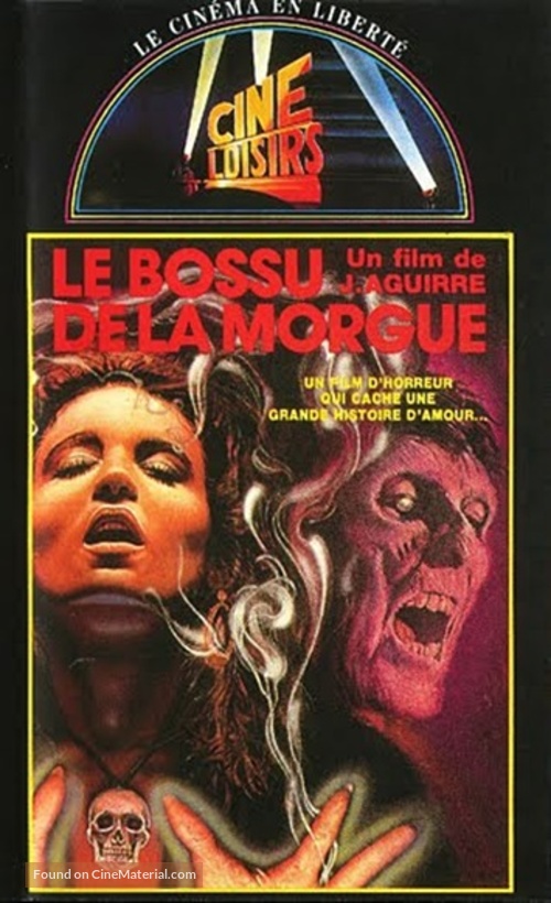 El jorobado de la Morgue - French VHS movie cover