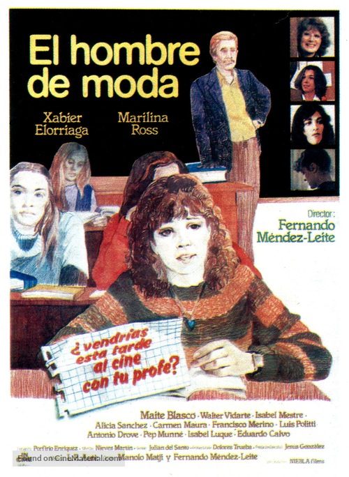 El hombre de moda - Spanish Movie Poster