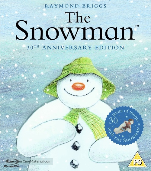 The Snowman - British Blu-Ray movie cover