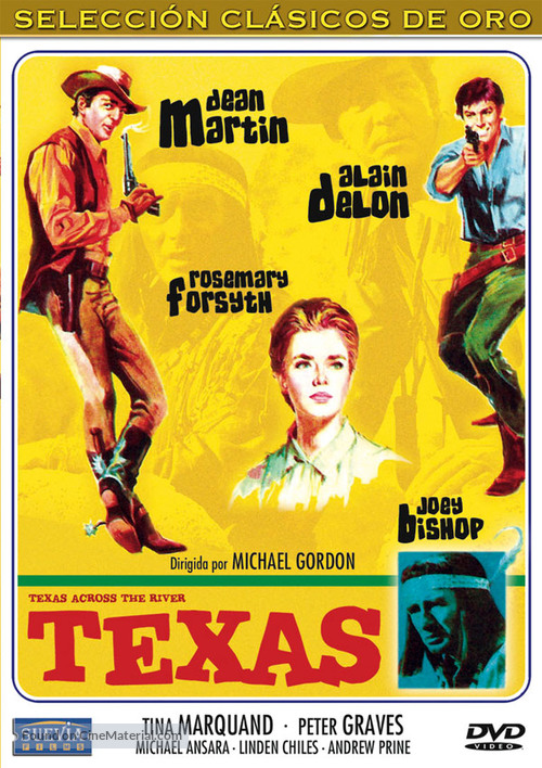 Texas Across the River - Spanish DVD movie cover