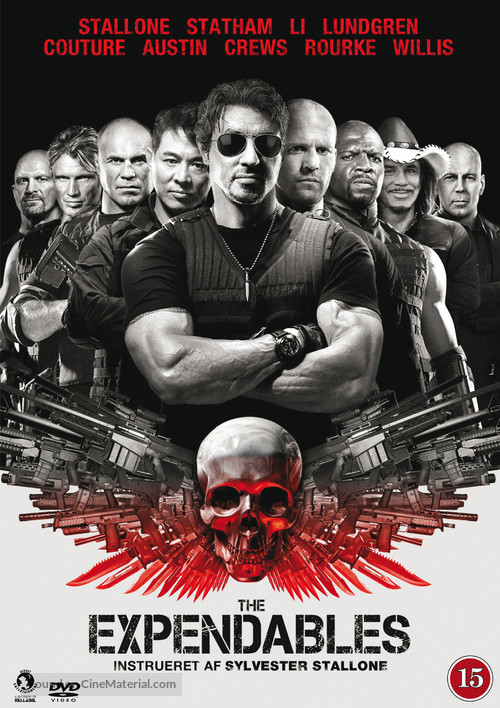 The Expendables - Danish Movie Cover