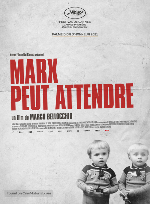 Marx pu&ograve; aspettare - French Movie Poster