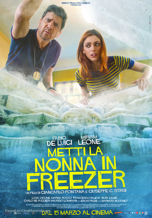 Metti la nonna in freezer - Italian Movie Poster