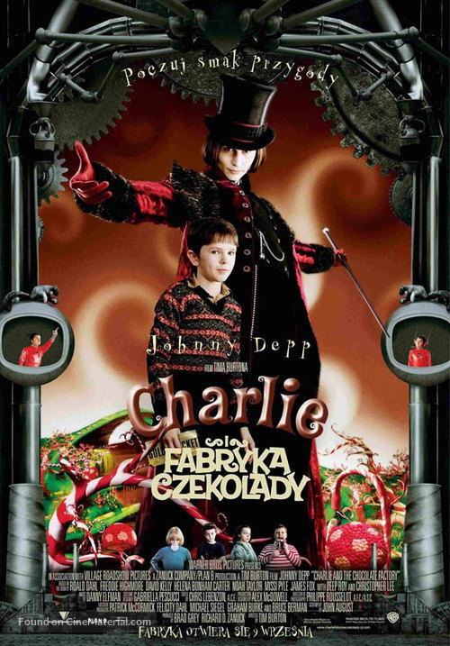 Charlie and the Chocolate Factory - Polish Movie Poster