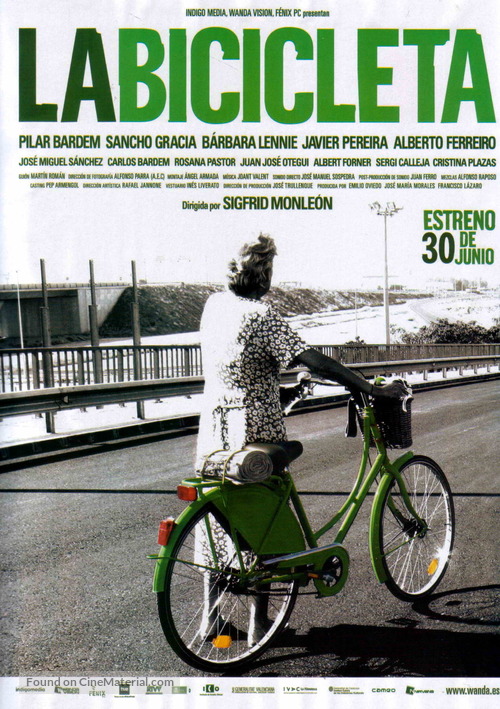 Bicicleta, La - Spanish Movie Poster