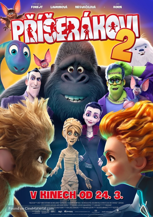 Monster Family 2 - Czech Movie Poster