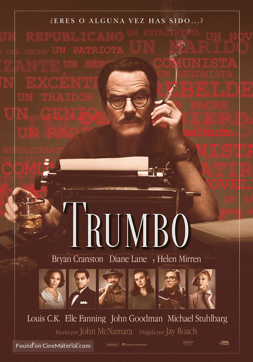 Trumbo - Spanish Movie Poster