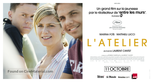 L&#039;atelier - French Movie Poster
