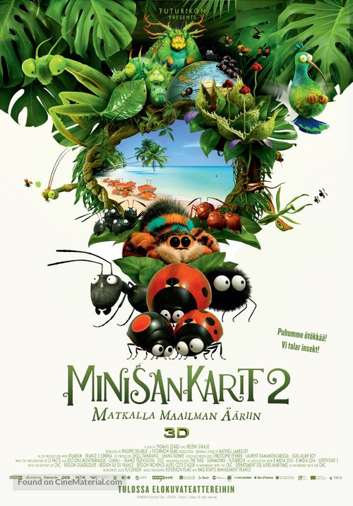 Minuscule 2: Les mandibules du bout du monde - Finnish Movie Poster