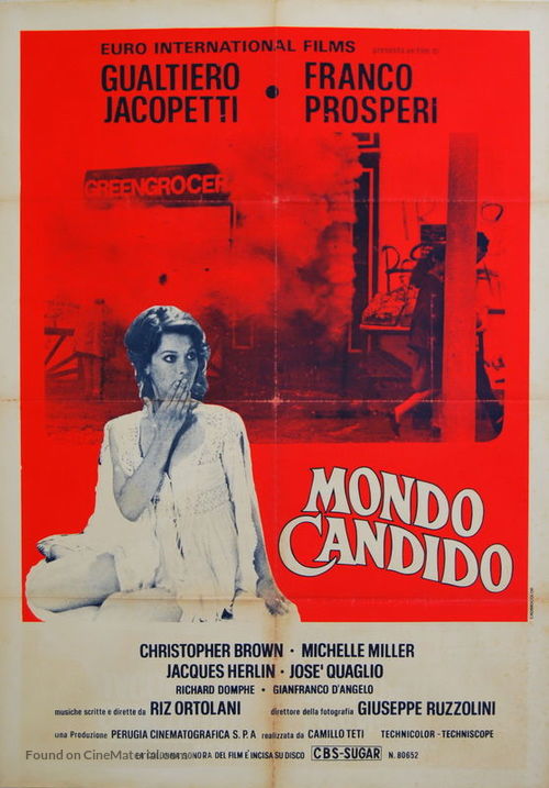 Mondo candido - Italian Movie Poster