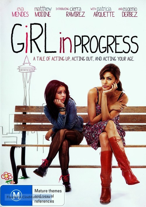 Girl in Progress - Australian DVD movie cover
