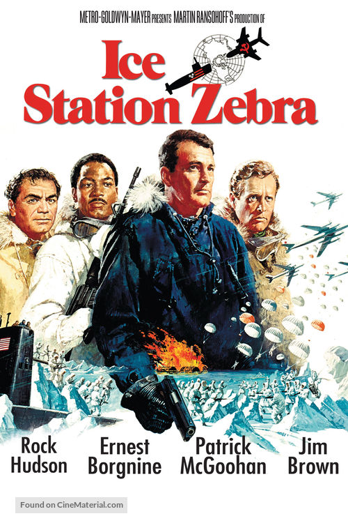 Ice Station Zebra - DVD movie cover