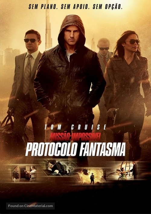 Mission: Impossible - Ghost Protocol - Brazilian DVD movie cover