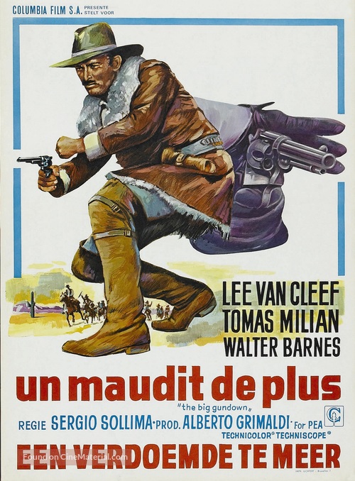 La resa dei conti - Belgian Movie Poster