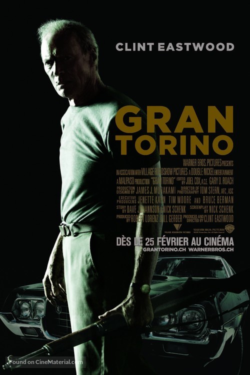 Gran Torino - Swiss Movie Poster