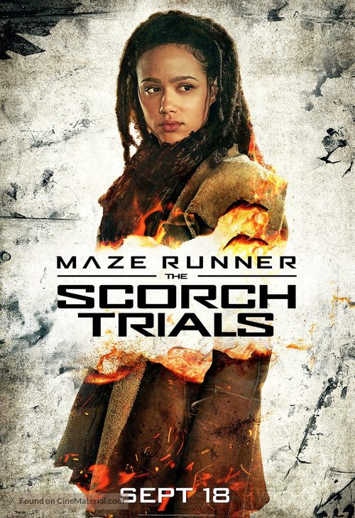 Maze Runner: The Scorch Trials - Character movie poster