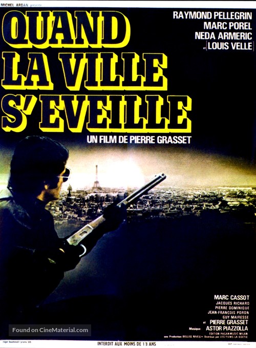 Quand la ville s&#039;&eacute;veille - French Movie Poster