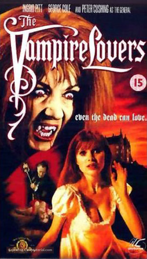 The Vampire Lovers - British VHS movie cover