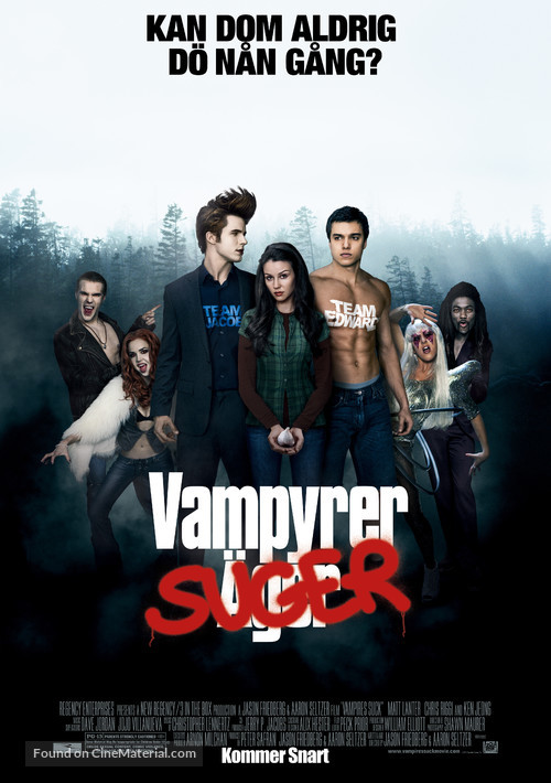Vampires Suck - Swedish Movie Poster