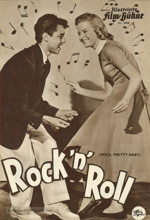 Rock, Pretty Baby - German poster
