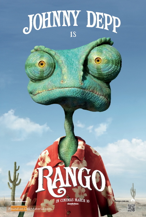 Rango - Australian Movie Poster