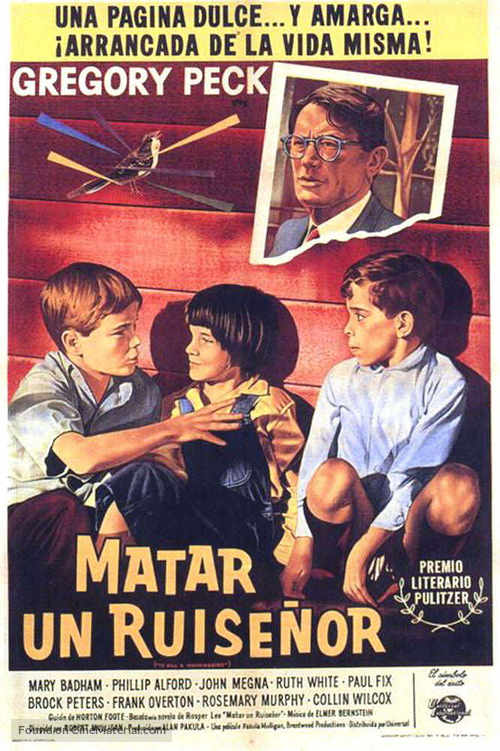 To Kill a Mockingbird - Spanish Movie Poster