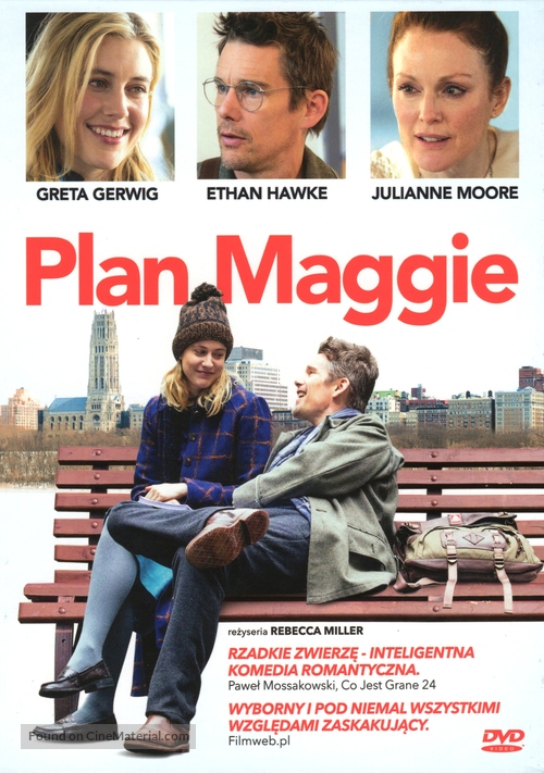 Maggie&#039;s Plan - Polish Movie Cover